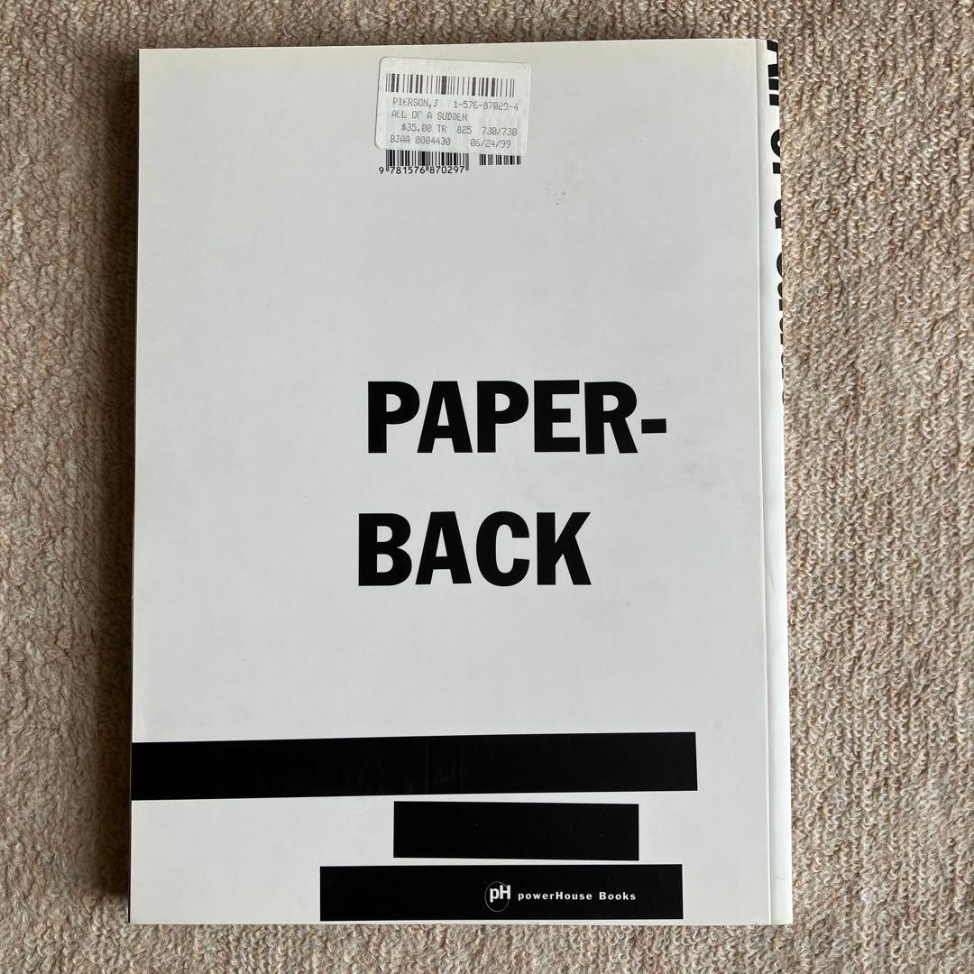 ☆絶版All of a sudden Jack Pierson