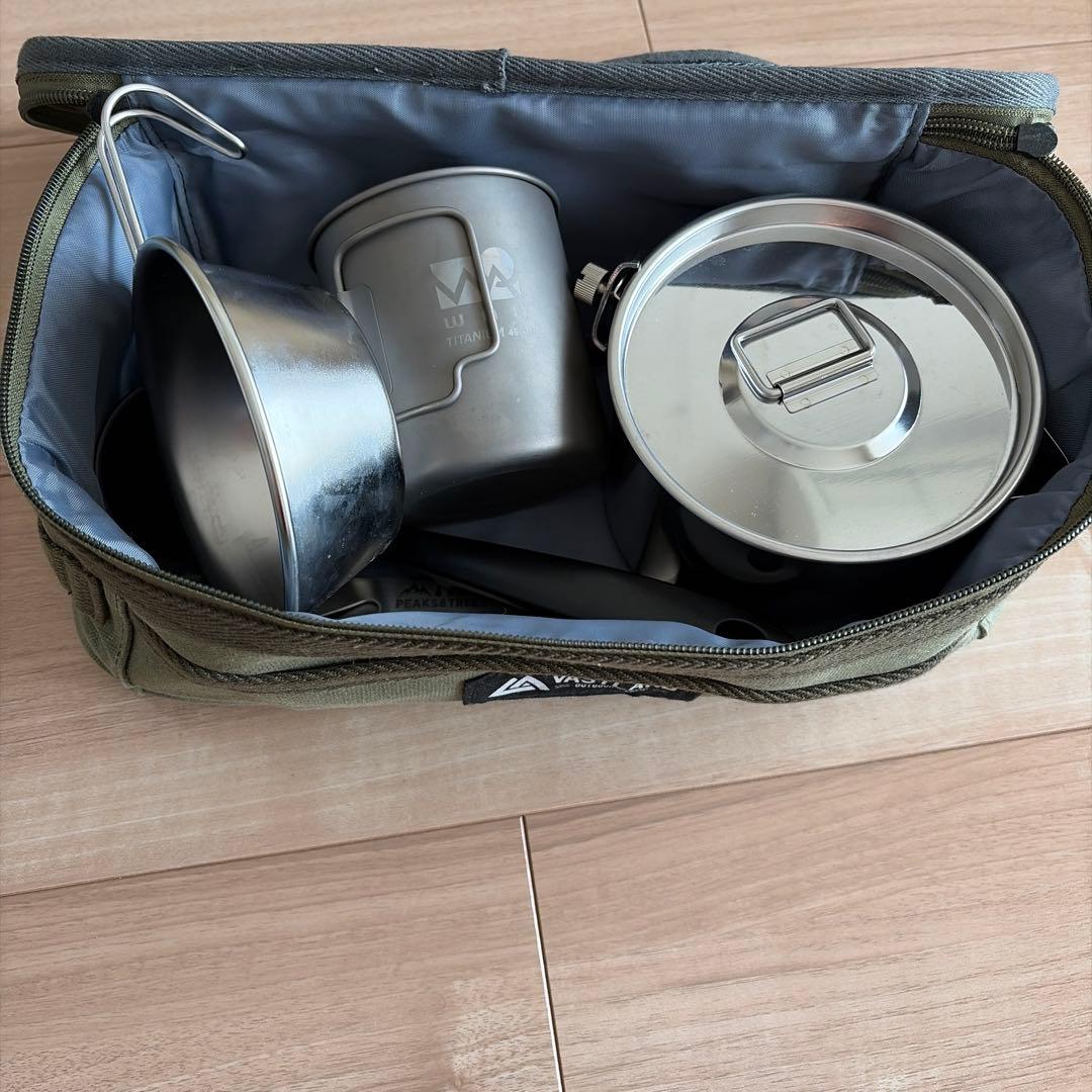 VASTLAND WAQ アウトドア食器カトラリーセット