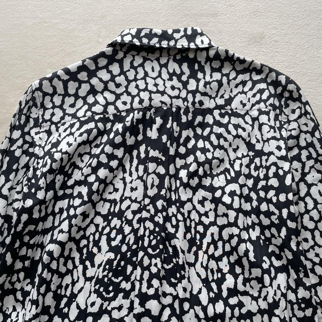 【訳あり】 美品 近年 MaxMara ティアードワンピース 白タグ 42 XL