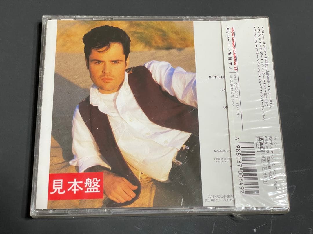 洋楽 Donny Osmond Japan CD Sealed OBI Promo