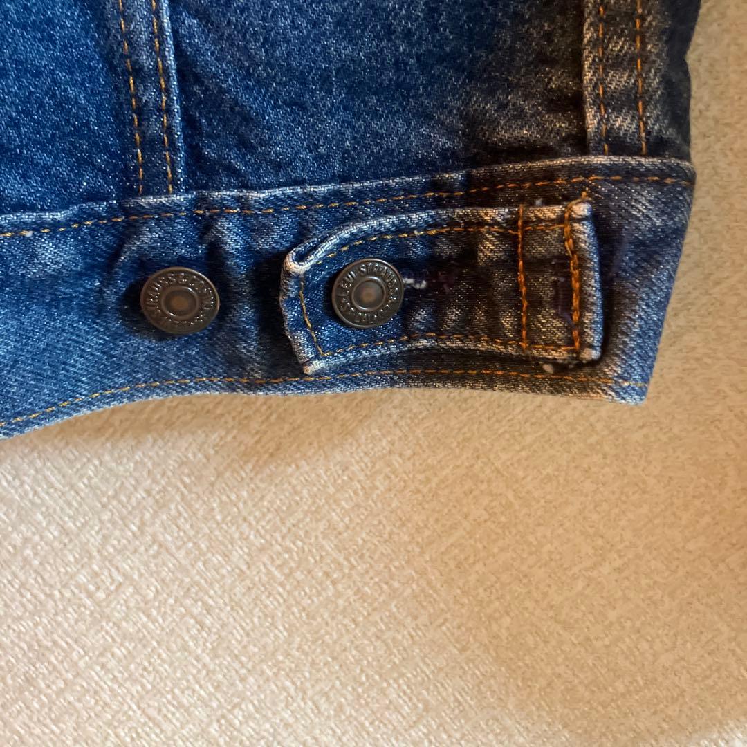 【美品】濃紺！貴重 Levi's Gジャン 70506-0216 USA