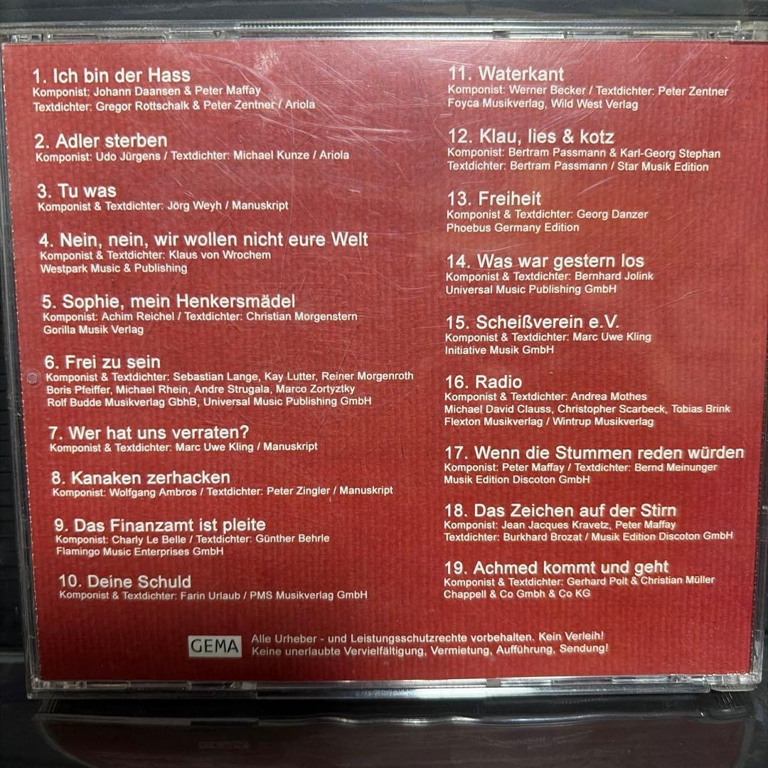 洋楽 Gigi-in-Musica 1986-2011 25 Jahre