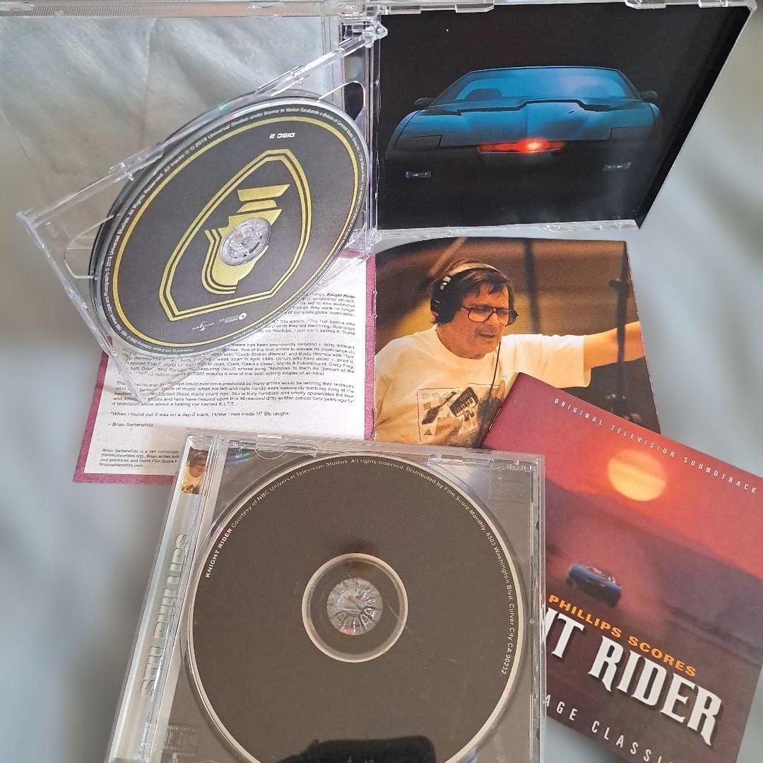 KNIGHT RIDER ナイトライダー　サウンドトラック・サントラ盤セット