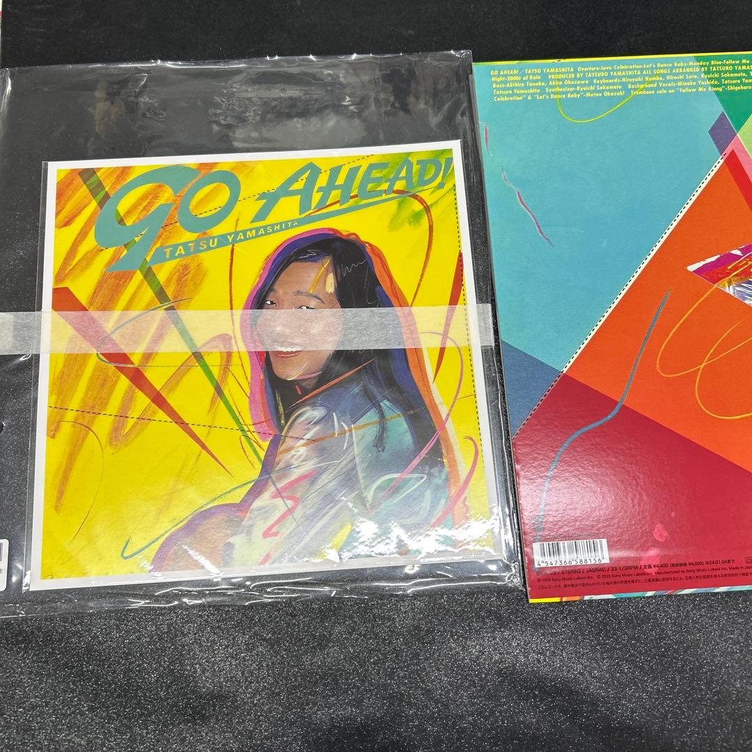 山下達郎／ゴーアヘッド　GO AHEAD ! LPレコード