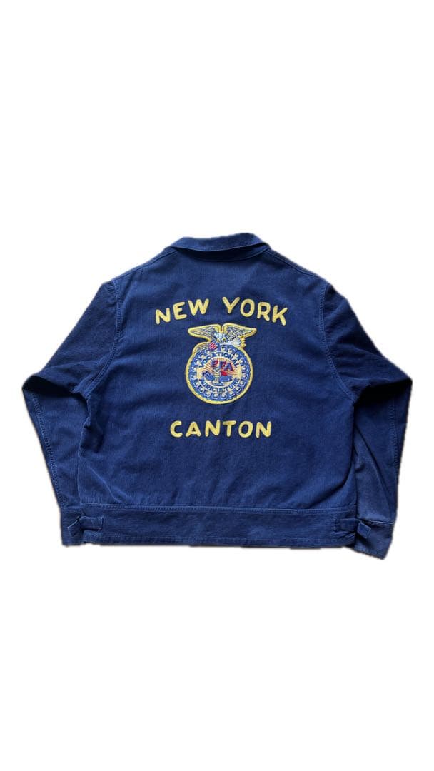 【極美品】THRIFTY LOOK FFAジャケット NEW YORK Lサイズ