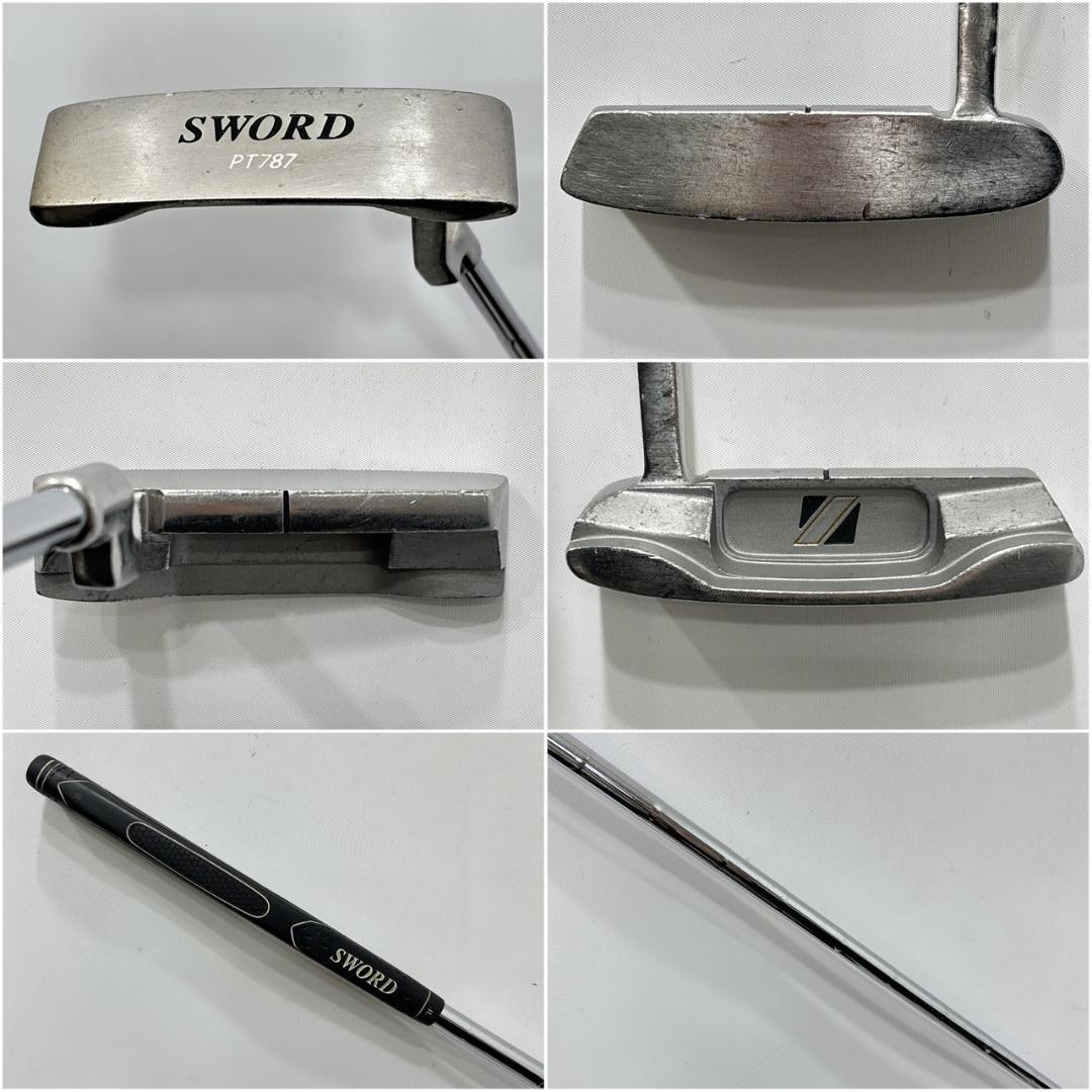 メンズ右利き初心者用　カタナ　SWORD　ゴルフクラブセット　W-2836