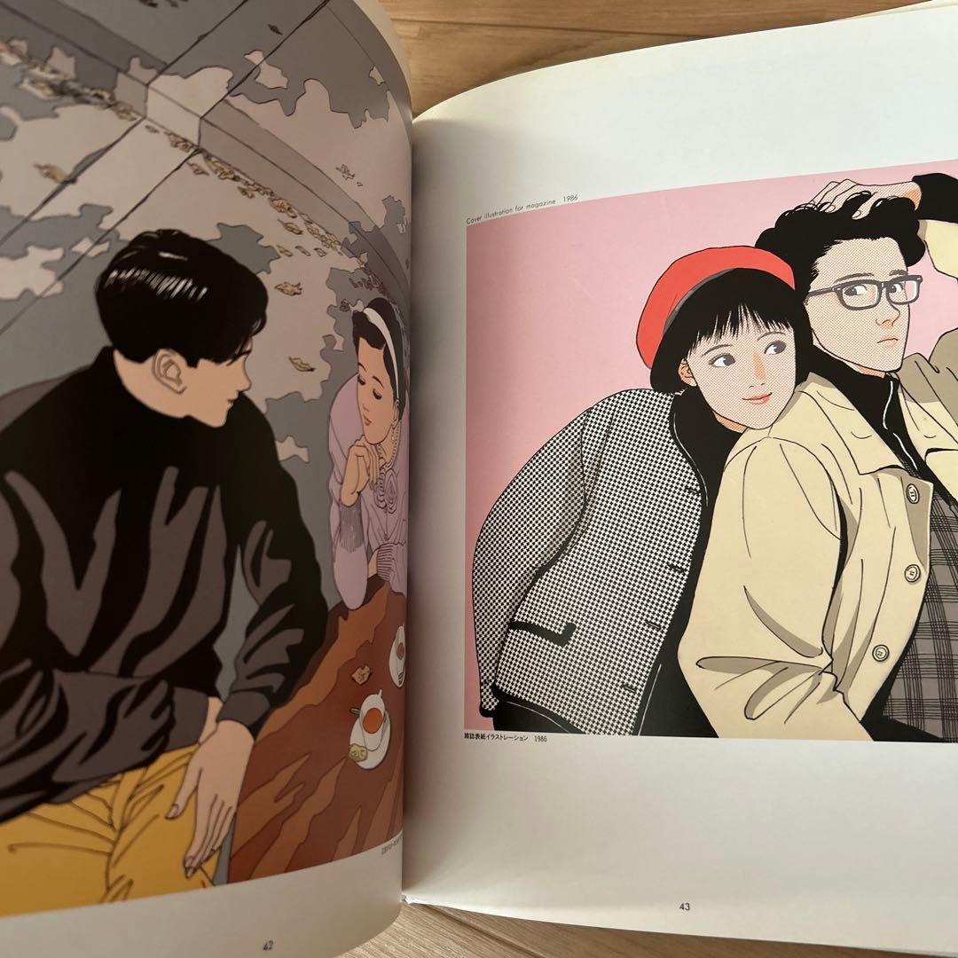 江口寿史　イラスト集　初版　帯付　チラシ付き