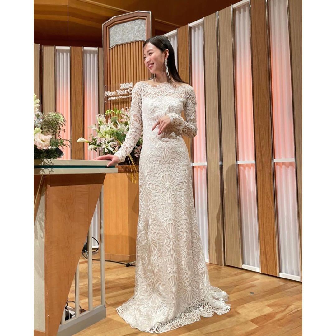 TADASHI SHOJI タダシショージ ブライダル レースロングドレス
