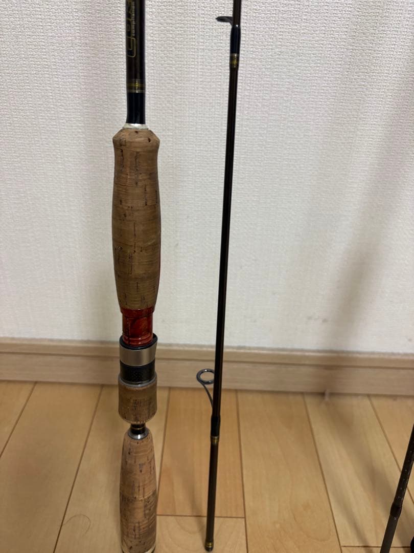 シマノ ゾディアス 164Lとメジャークラフト コルキッシュ 622UL 2本