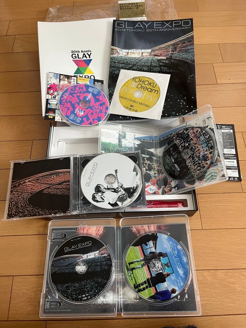 GLAY DVD、Blu-rayセット