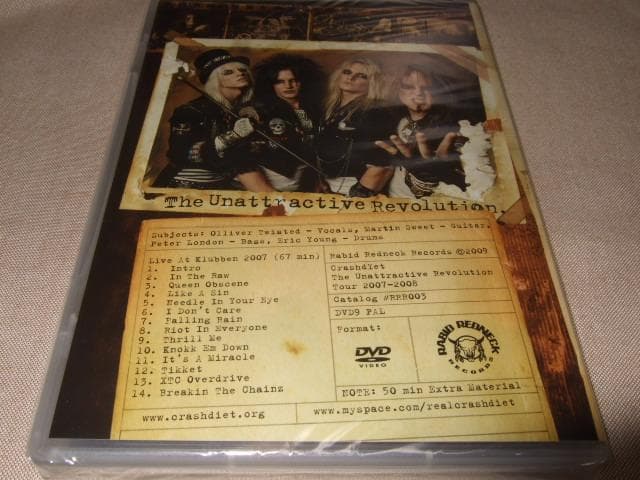 CRASHDIET, 新品DVD, 2枚セット, クラッシュダイエット