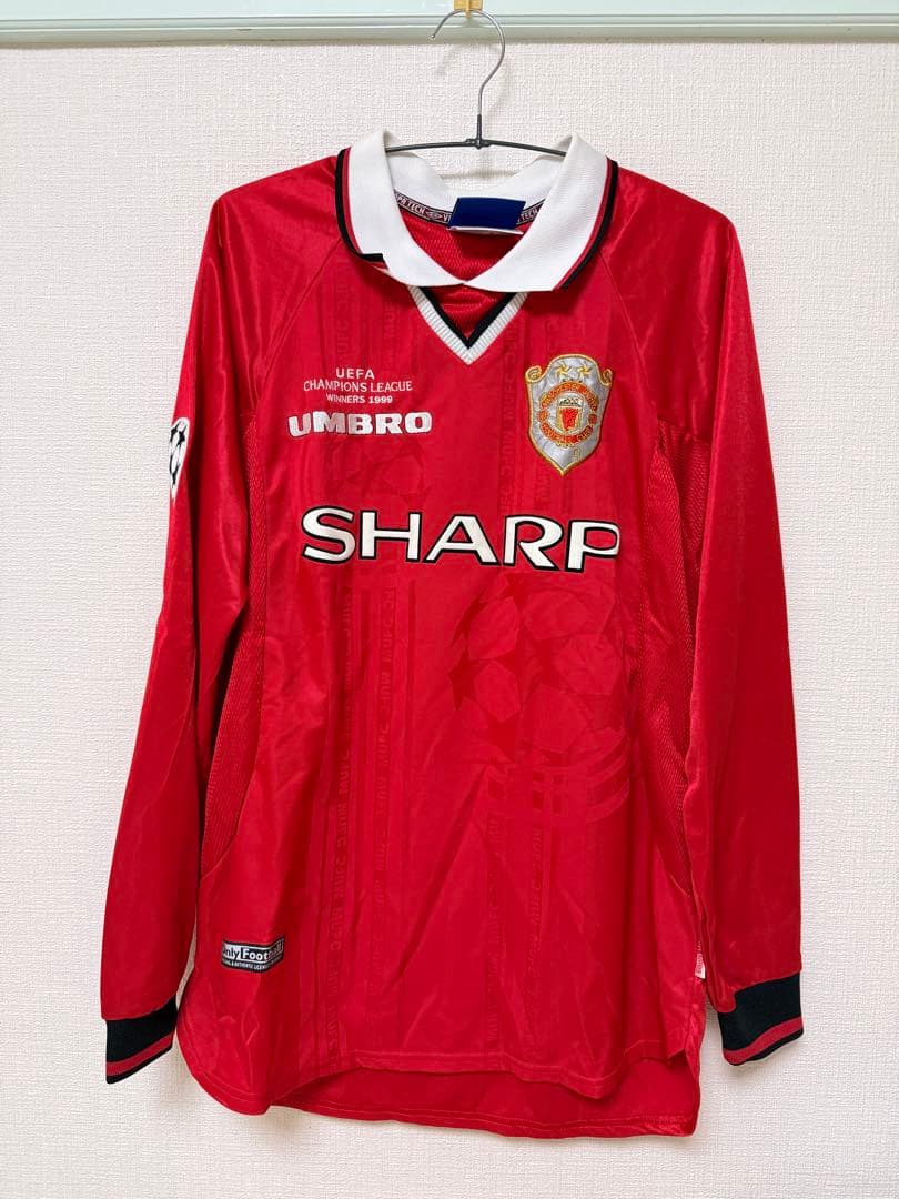 正規品マンチェスターユナイテッド1998/99 UCL