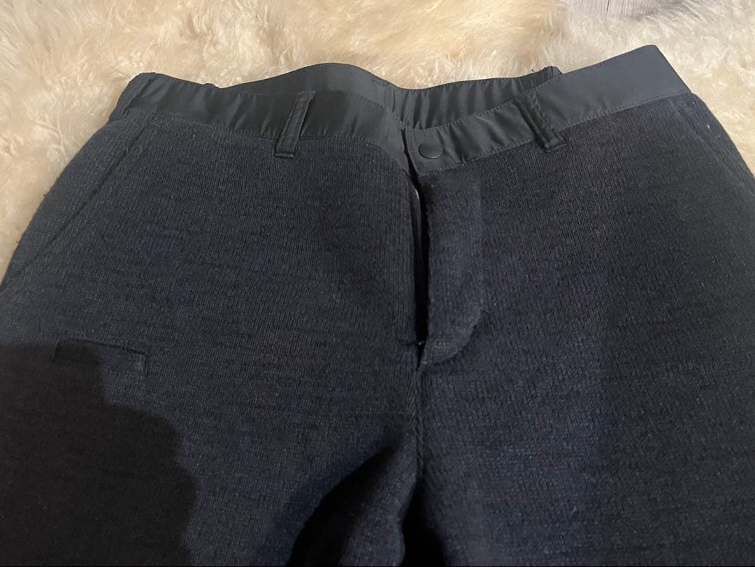 BEAMSゴルフ ブラックPOLATECHパンツ サイズS