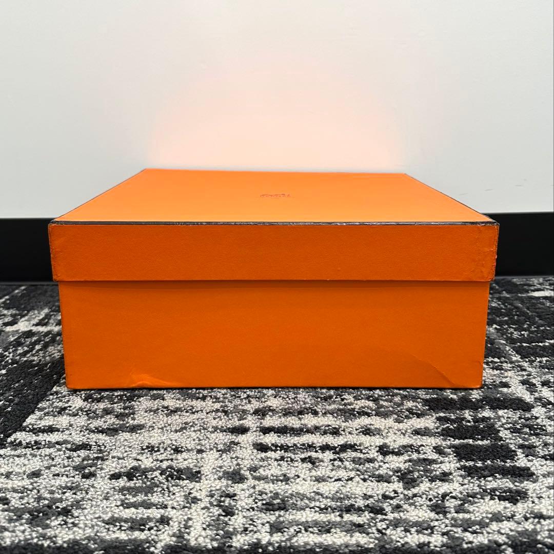 ㉖HERMES　エルメス　オレンジ　空箱　BOX　バッグ用