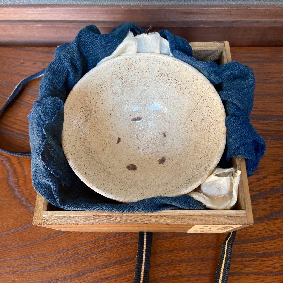 高麗粉引茶碗