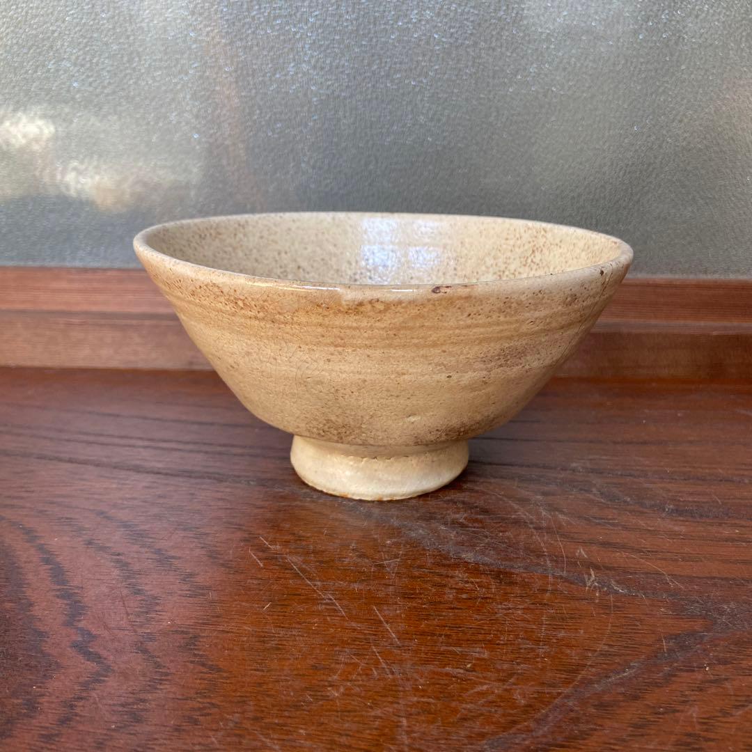 高麗粉引茶碗