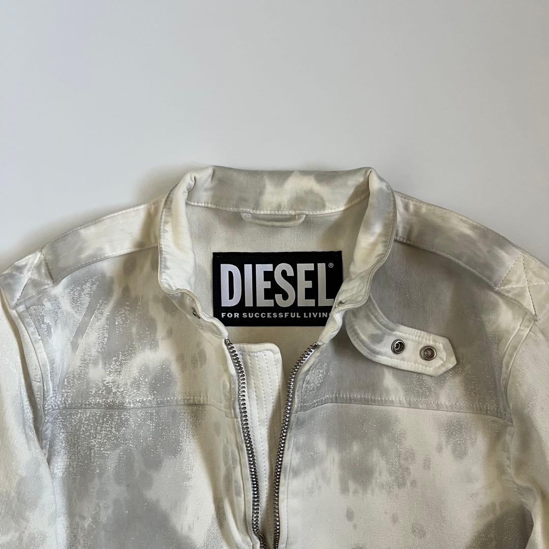 ジャケット・アウター DIESEL 2010s Garment-dyed rider's jacket