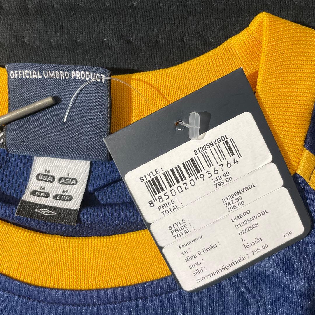 タグ付き新品未使用品　90s UMBRO ゲームシャツ　サッカーユニフォーム　L