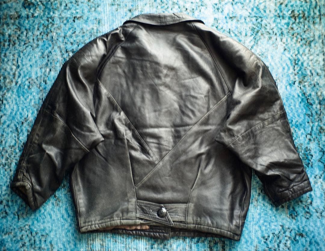 ジャケット・アウター 70s 80s ITALY design leather blouson