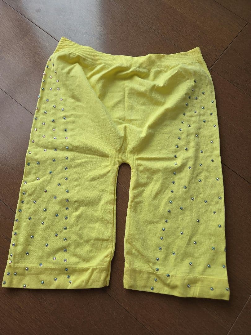 ベリーダンス衣装　サイーディドレス　イエロー