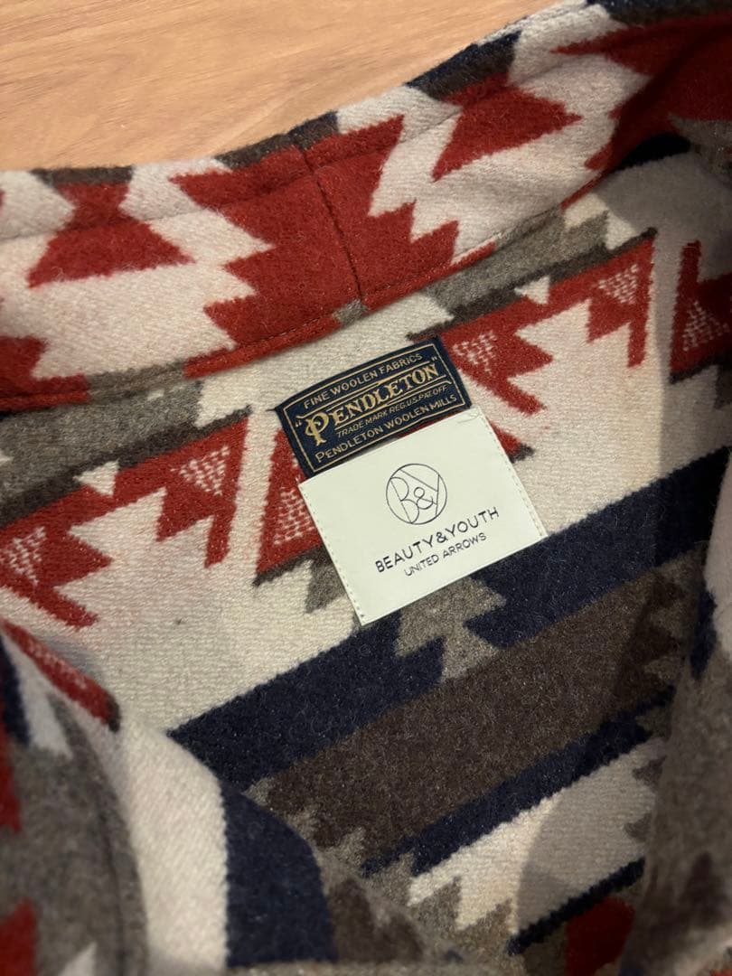 BEAUTY&YOUTH PENDLETON ★ポンチョコート