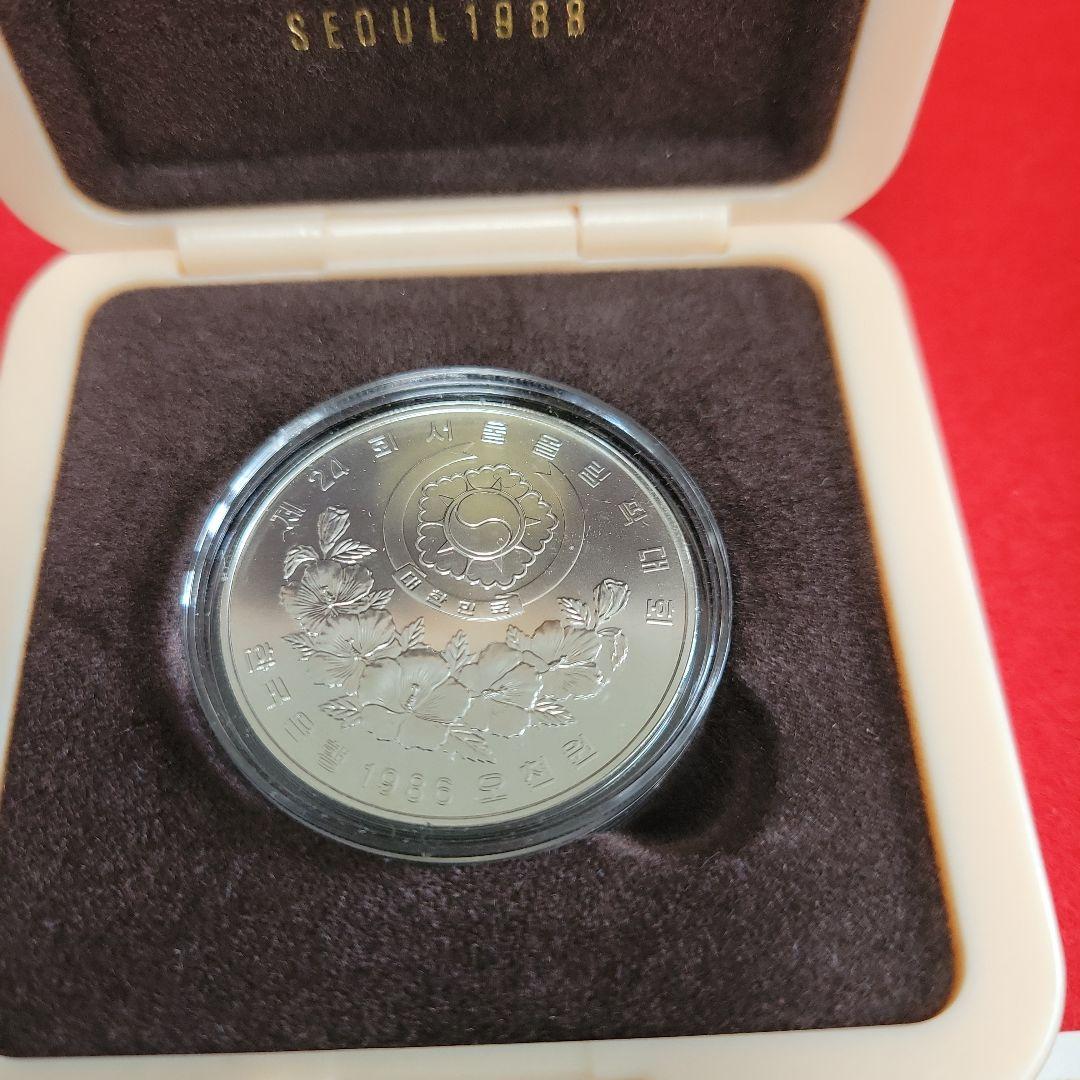 ソウルオリンピック5000ウォン3枚セット 銀貨SV925 50.43g　レア