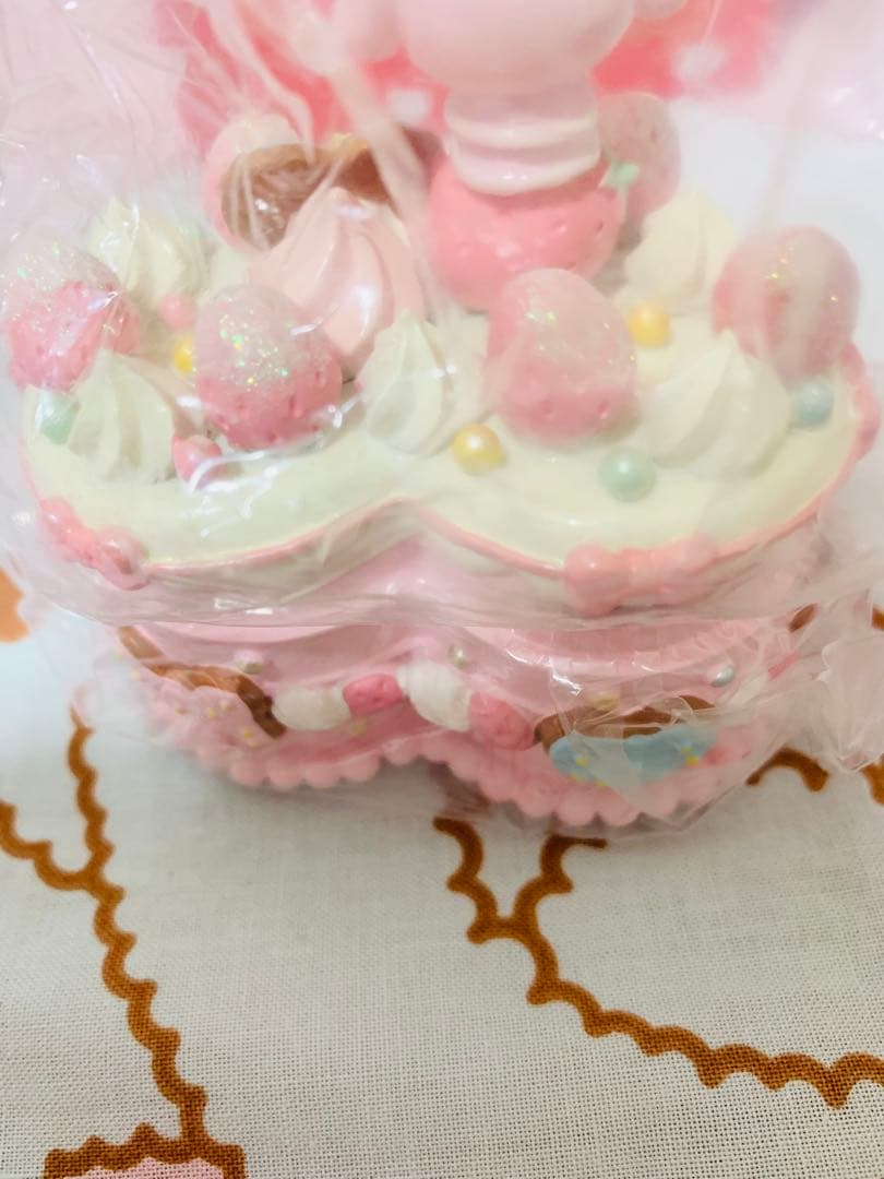 マイメロディ ケーキ型小物入れ MY MELODY クリスマス いちご