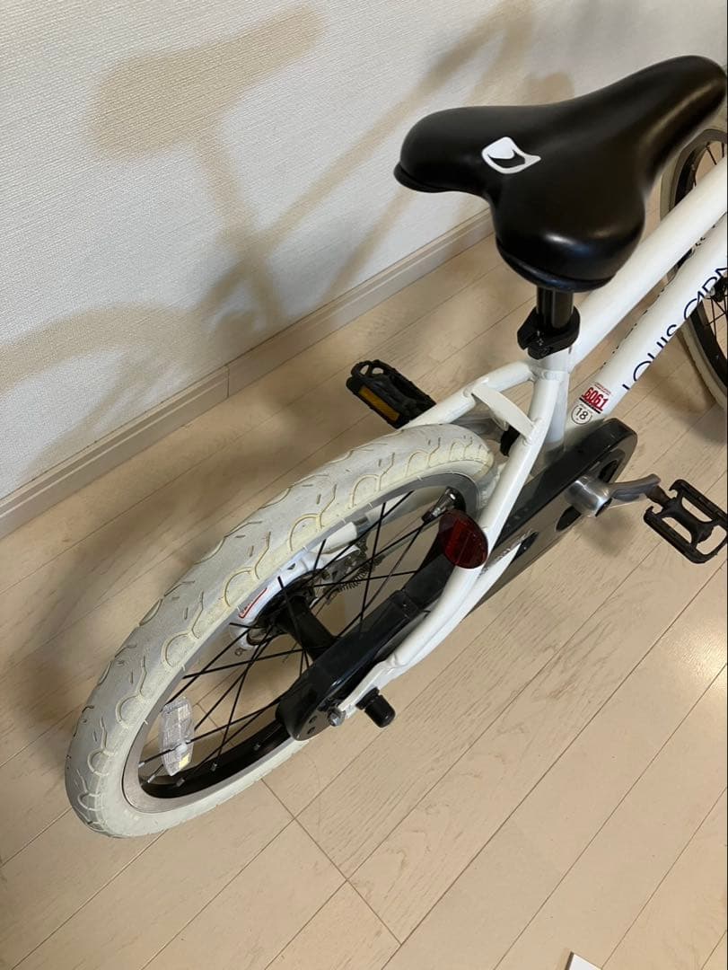 【匿名配送価格】ルイガノ　子供用自転車 18インチ　白色