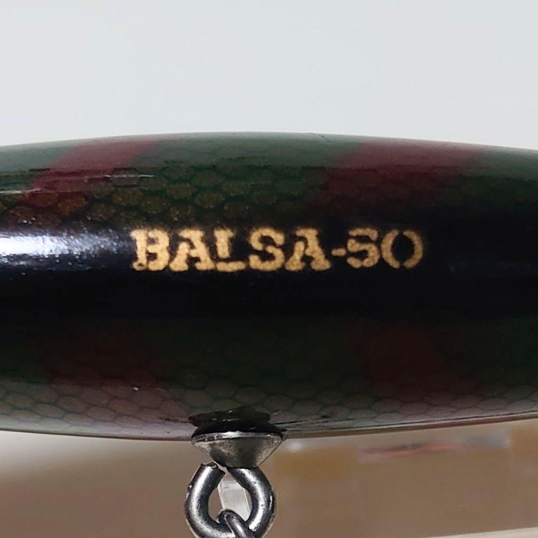 オールド バルサ50 スマートアレック 吹き目 ブロック体ロゴ BALSA-50