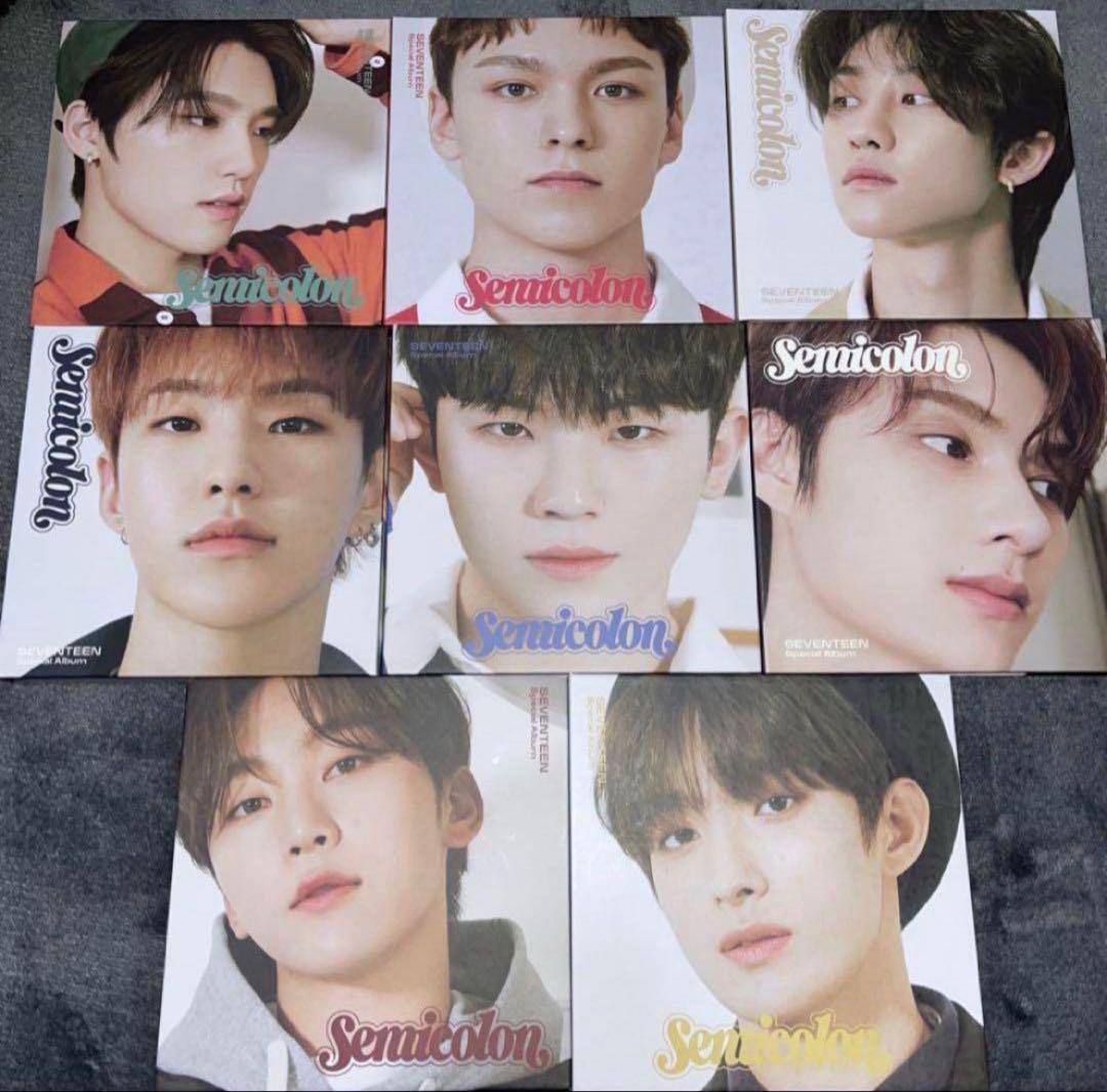 SEVENTEEN semicolon デジパック 14冊