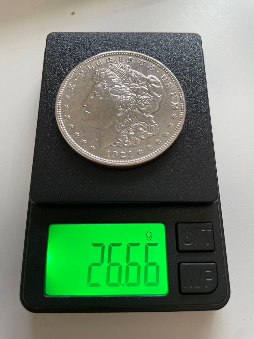 モルガンダラー銀貨1921年