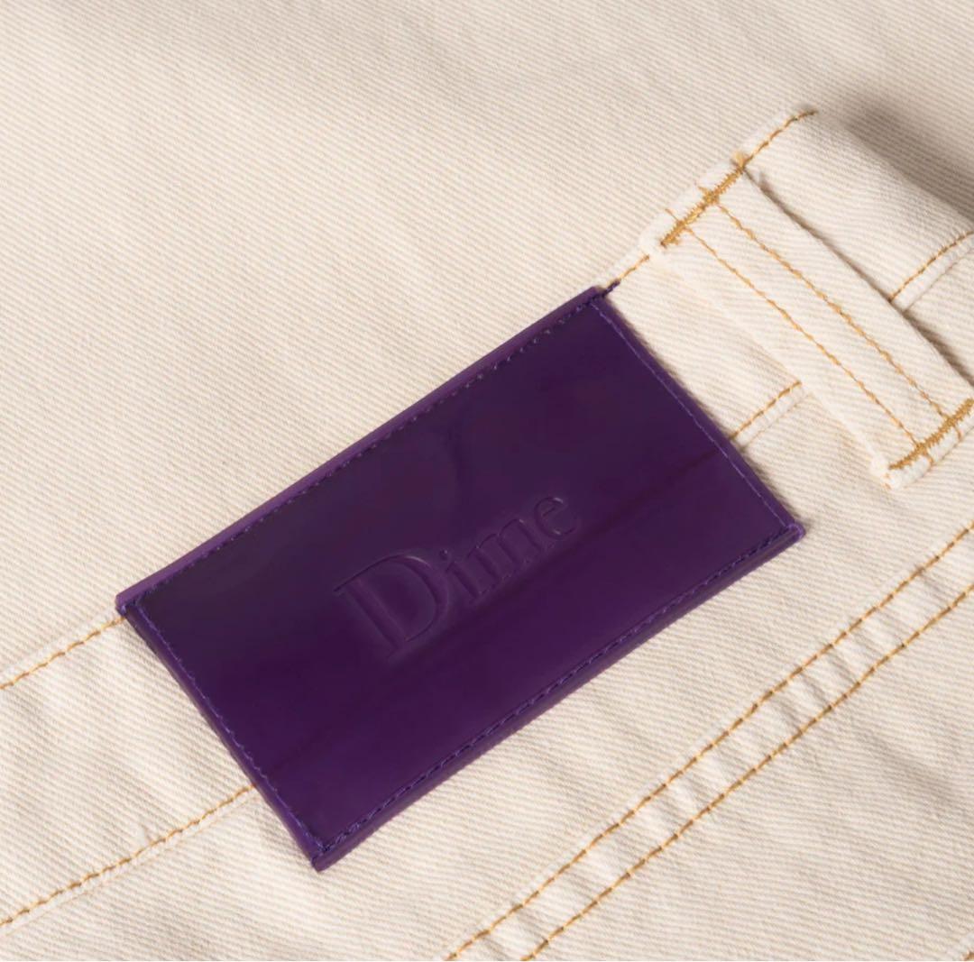 dime バギーデニムパンツ
