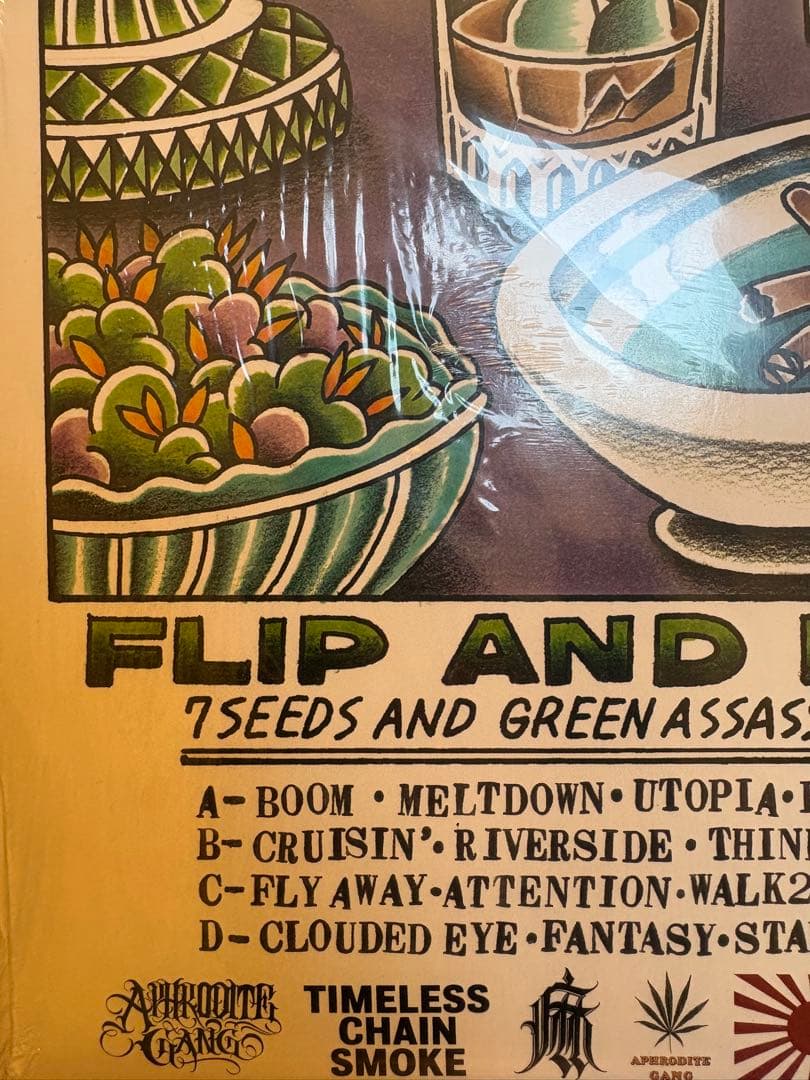 GREEN ASSASSIN DOLLAR FLIP AND DRAW レコード