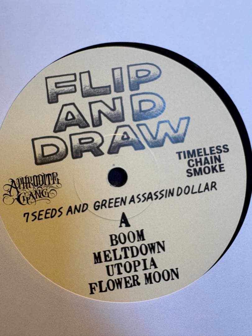 GREEN ASSASSIN DOLLAR FLIP AND DRAW レコード