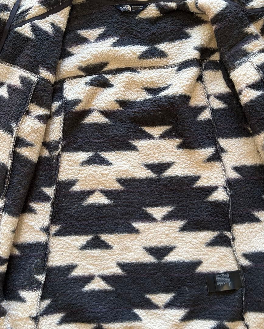 NORTH FACE ノースフェイス　キャンプシャー　ボアベスト　L フルジップ