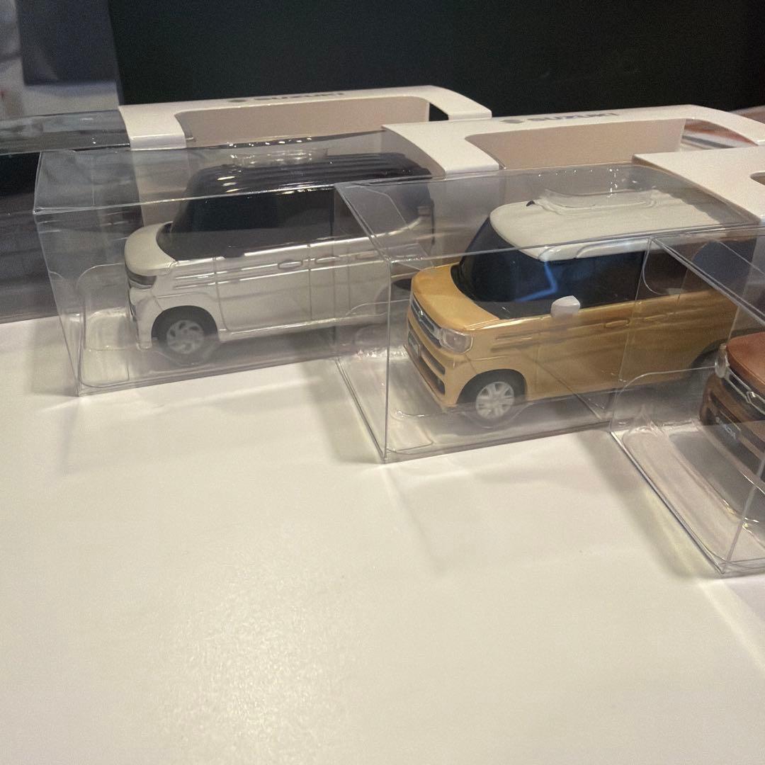 スズキ スペーシア カスタム ミニカー 4台セット