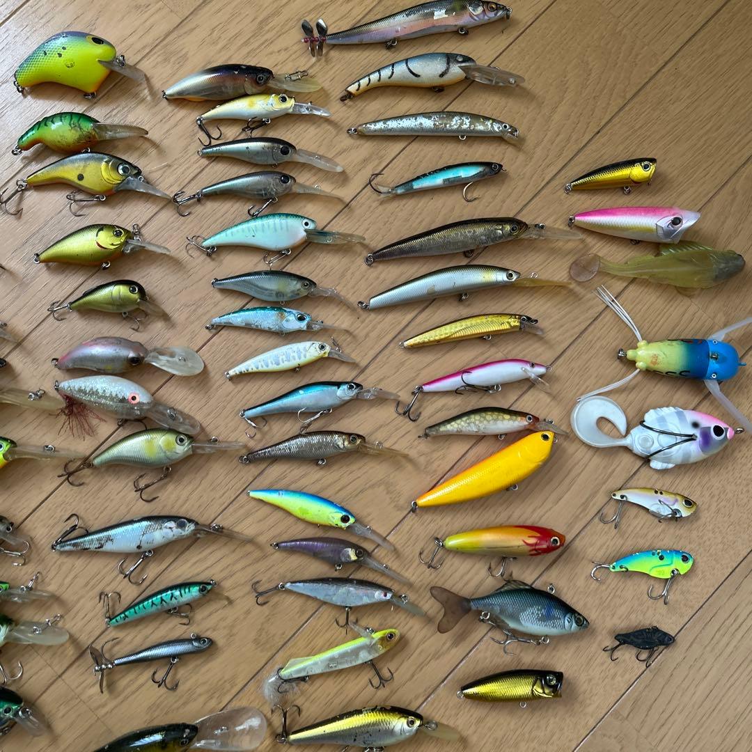 バス釣り引退セット　バス釣りルアーまとめ