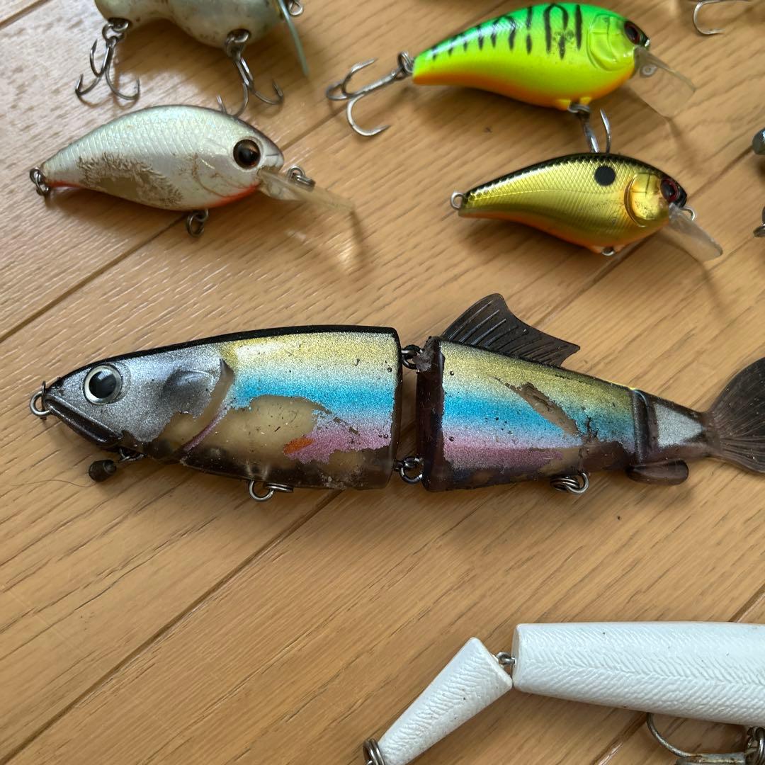 バス釣り引退セット　バス釣りルアーまとめ