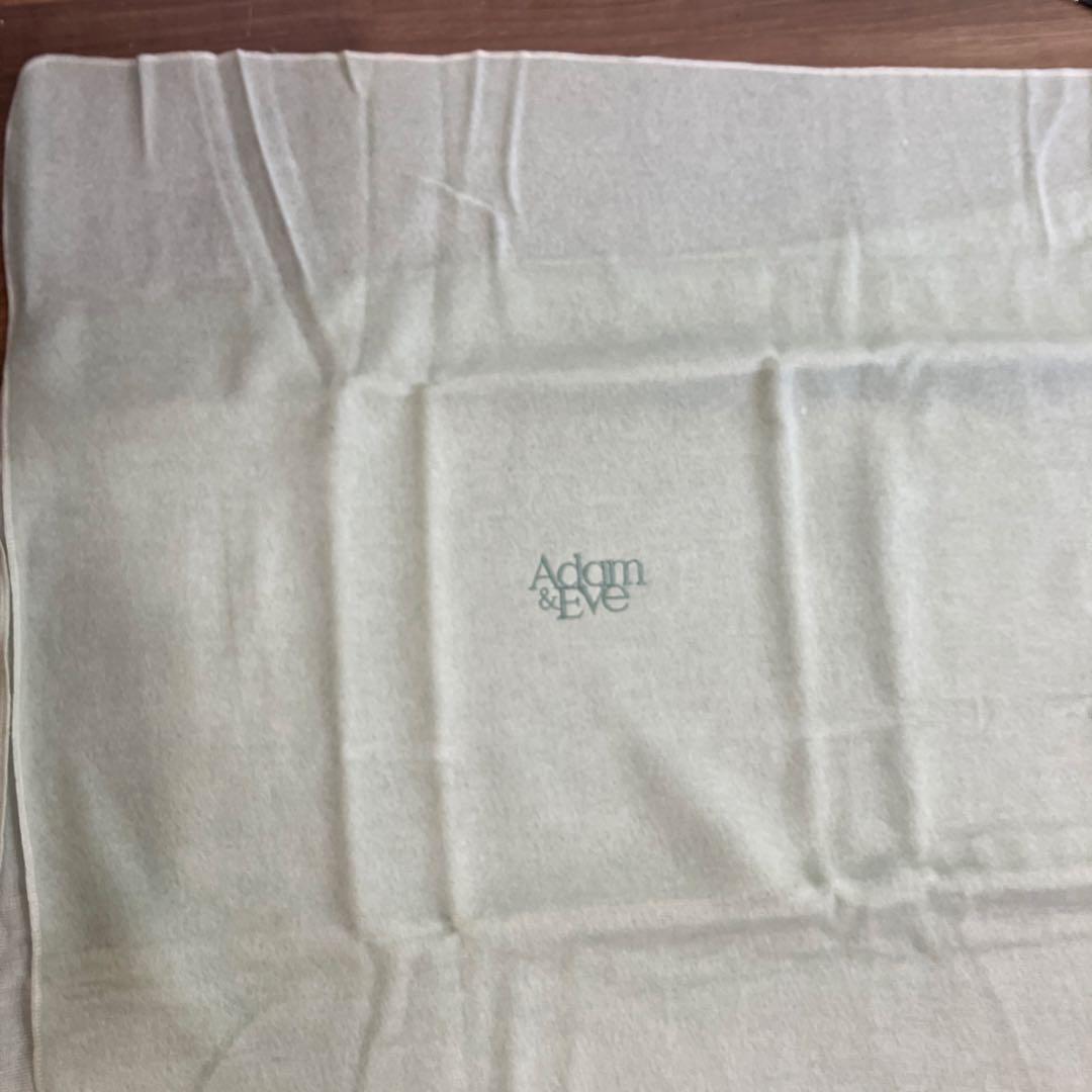 3F Adam & Eve アダム＆イヴ 毛布 ブランケット 毛布 無地 ロゴ
