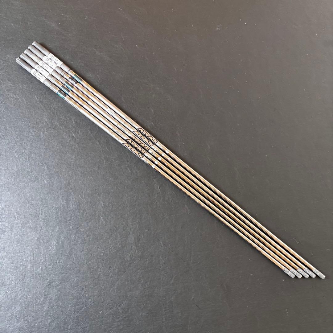 未使用に近いゴルフクラブシャフトATTAS 80R アッタス5本セットUST