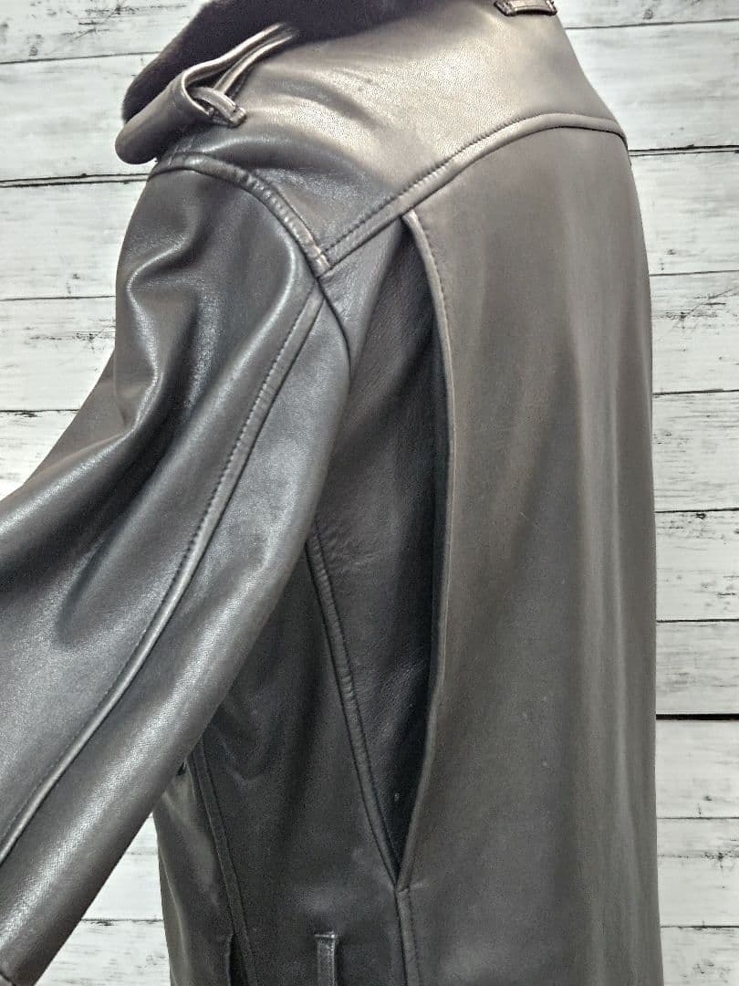 JeanPaul Gaultier Homme☆ラムレザー×ラビットファー