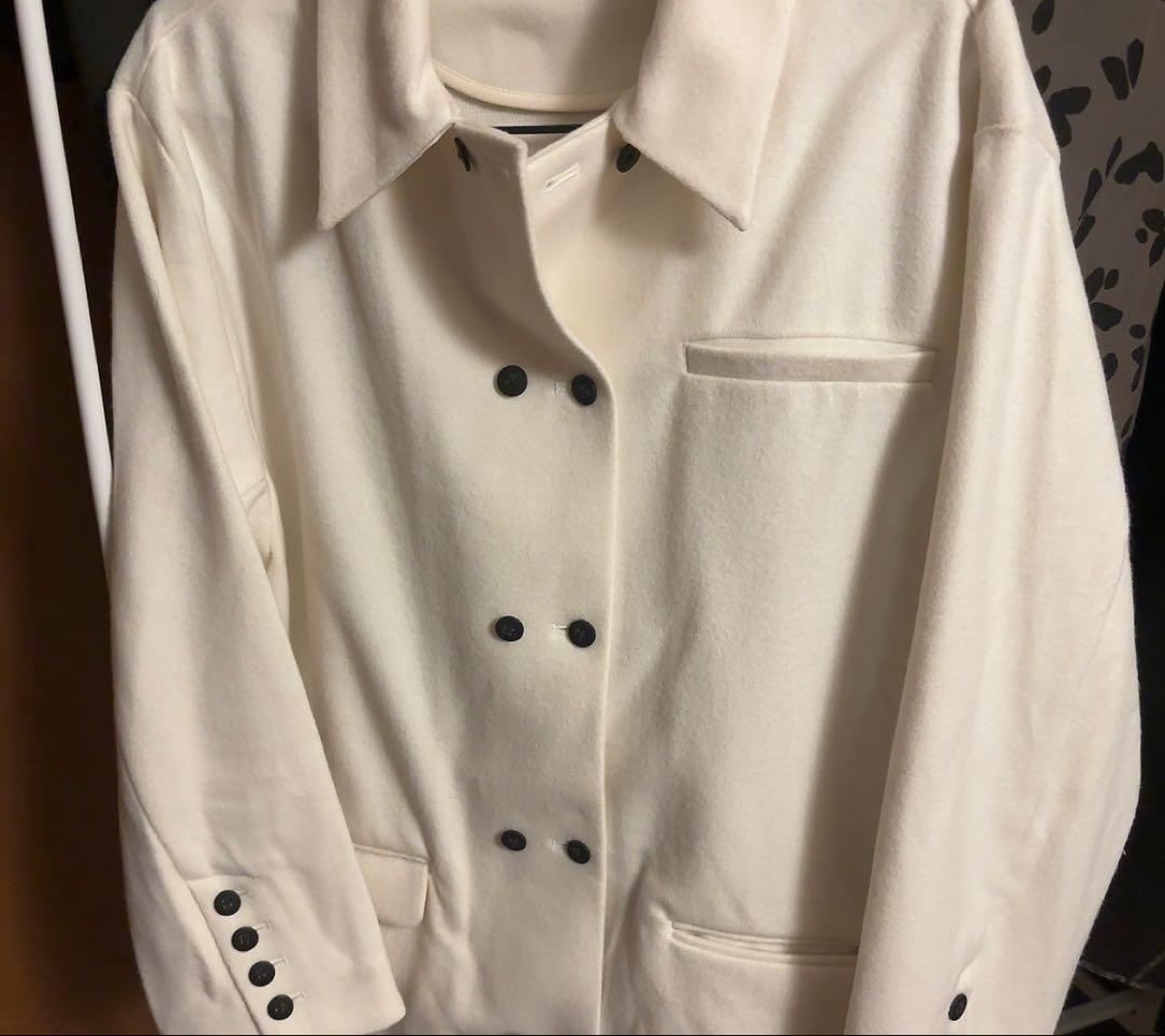 Ameri vintage スーペリアウールジャケットホワイト