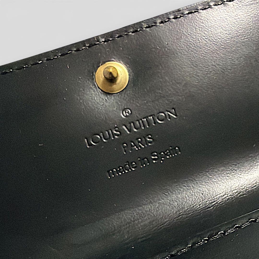 【LOUIS VUITTON】ルイ・ヴィトンキーケース☆パテントレザー☆ブラック