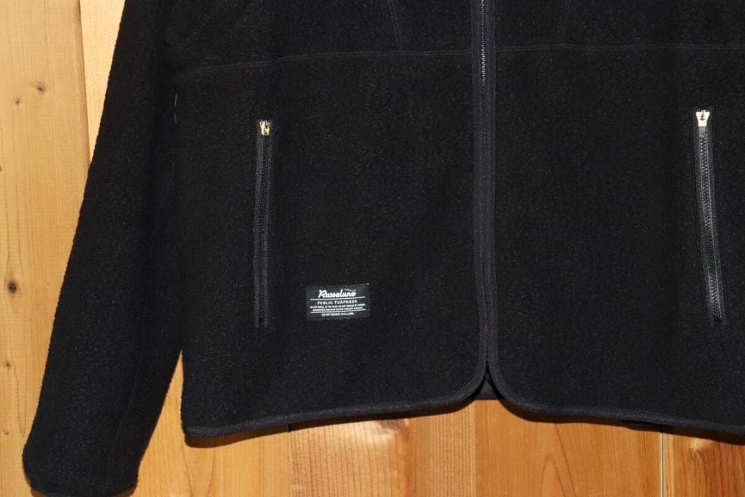 新品 Russeluno 2WAY フリースブルゾン (6/XLサイズ)Ⓗ