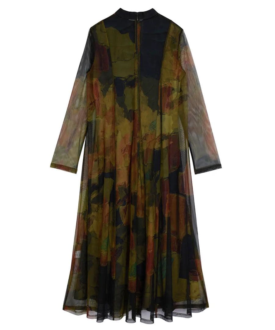 アメリヴィンテージ　UND GYPSUM ART DRESS カーキ