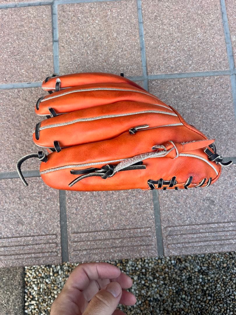 Mizuno Pro 硬式用　内野ＭＭ型　オレンジ
