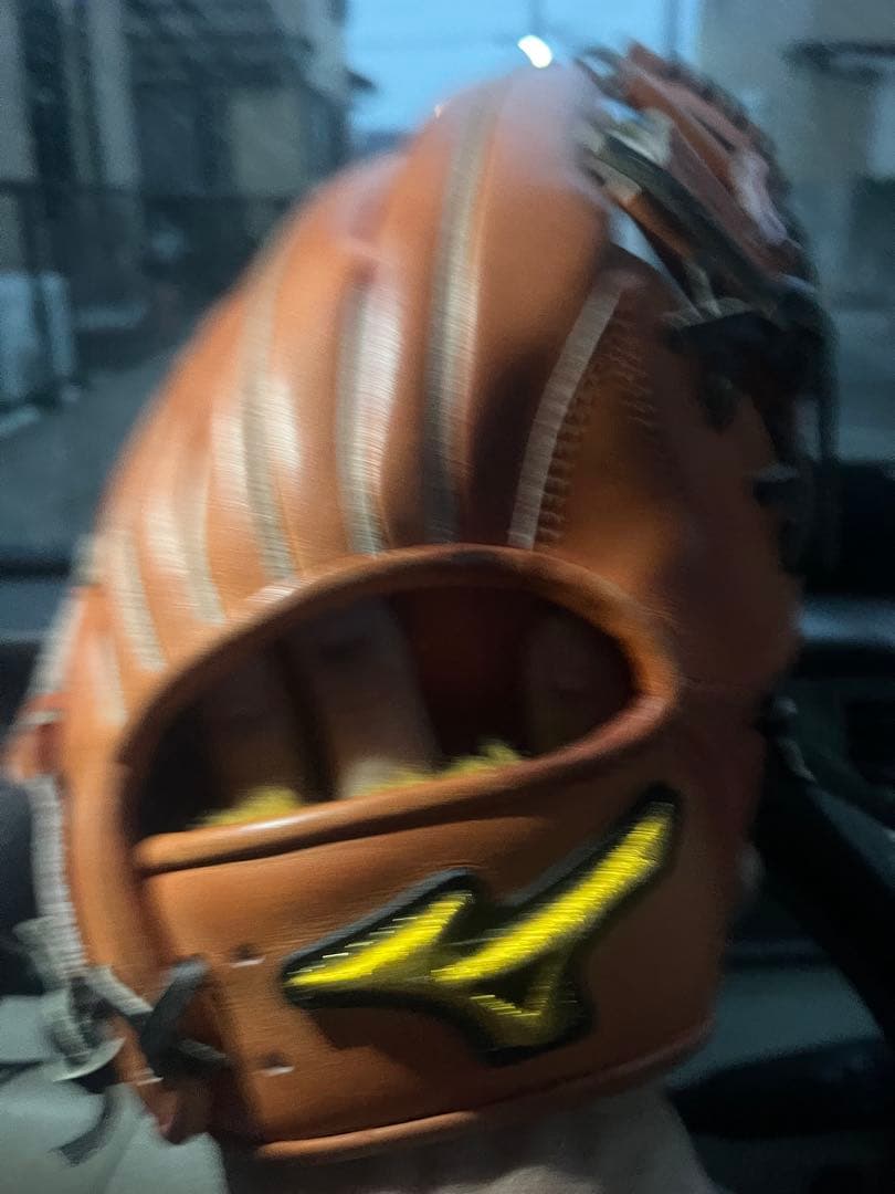 Mizuno Pro 硬式用　内野ＭＭ型　オレンジ