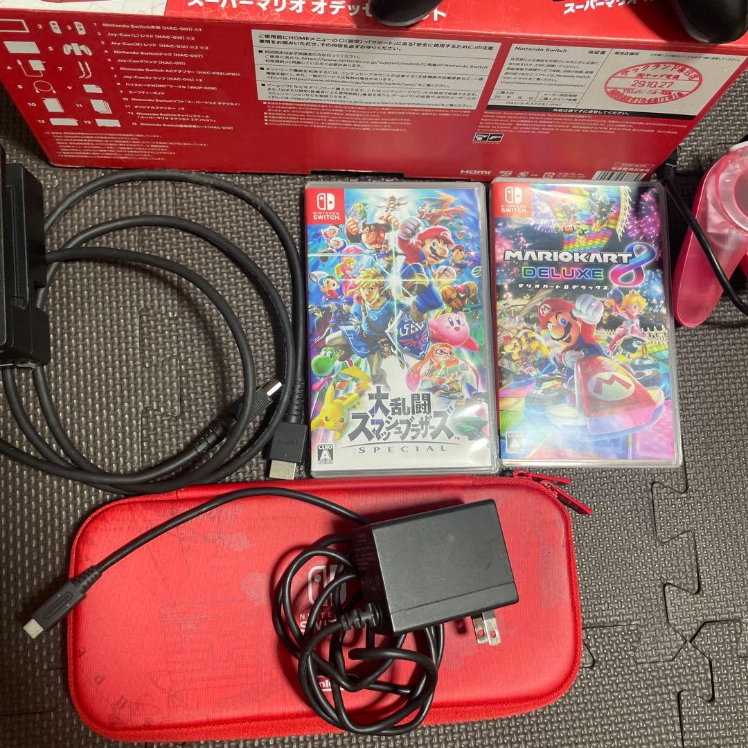 ニンテンドースイッチ　Switch 本体 マリオカート　スマッシュブラザーズ