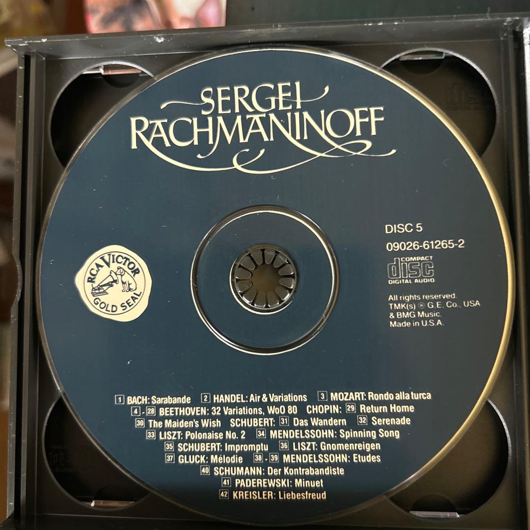 SERGEI RACHMANINOFF The Complete 10枚組