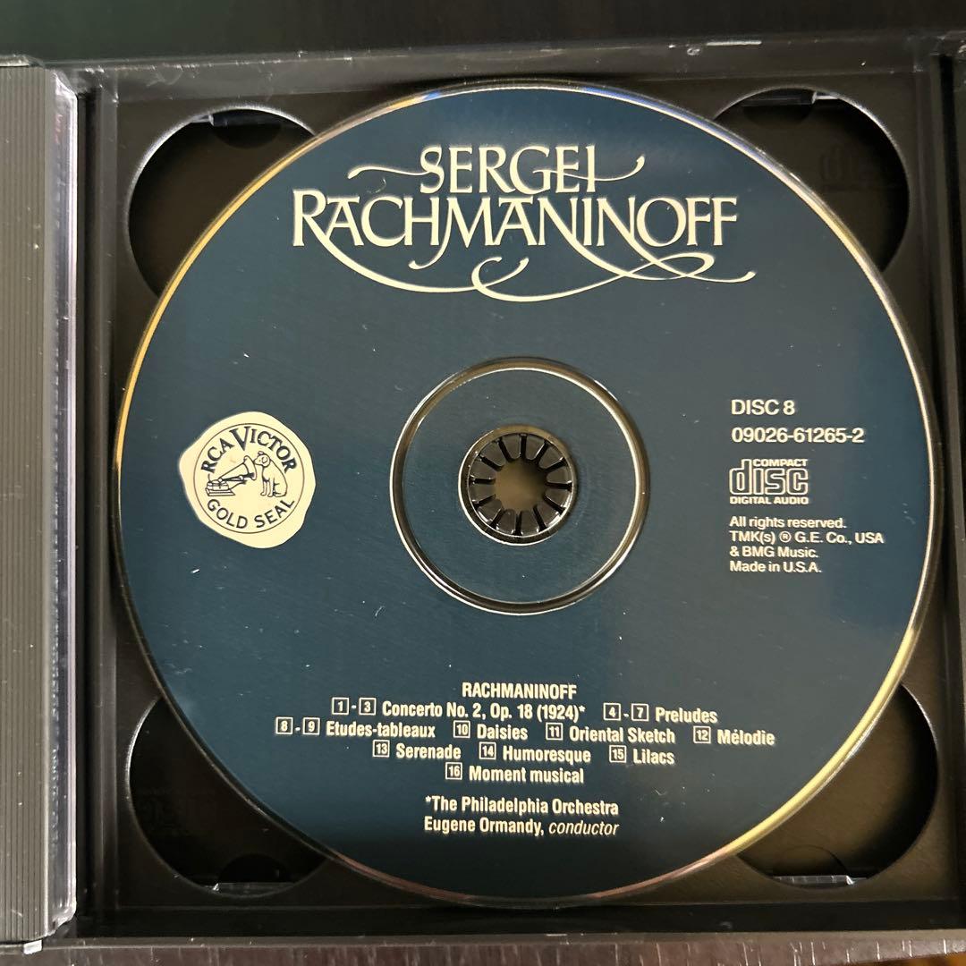 SERGEI RACHMANINOFF The Complete 10枚組